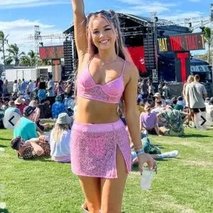 Beginning Boutique Tops Top Starman Pink Sparkle Bralette